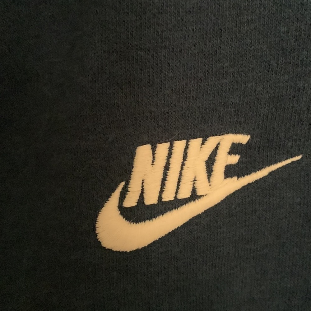 Nike  Funnel Fleece Blue Hoodie/Sweatshirt Size M #570 - Picture 3 of 12